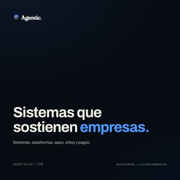 Publicación cuadrada — Agentic